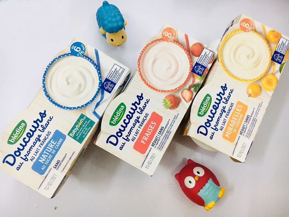 Sữa chua phô mai Bledina cho bé
