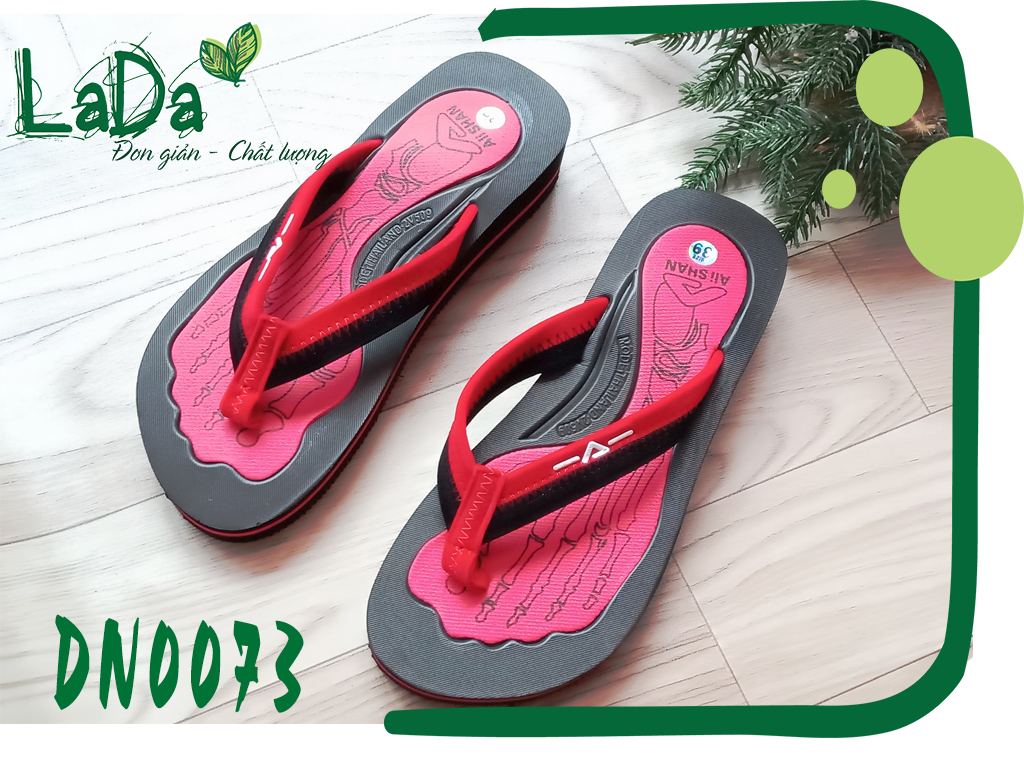 Dép kẹp xỏ ngón 3 phân hình bàn chân