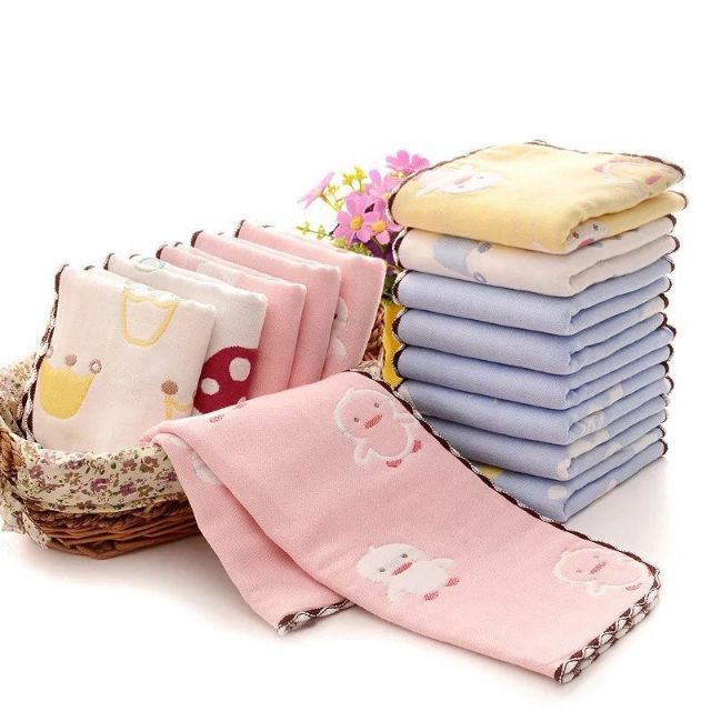 Khăn tắm sợi tre đa năng cao cấp 6 lớp leelee kids cho bé / nhiều mẫu