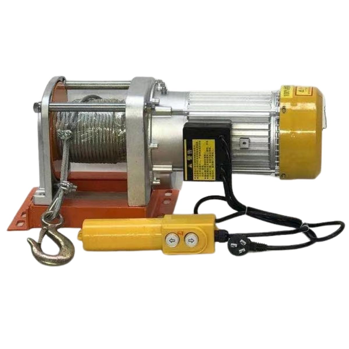 Máy tời điện nhanh KCD-300/600KG, vận thăng tải hàng, tời điện nâng hạ vật liệu xây dựng công trình
