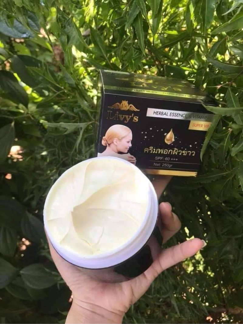 Kem Body Livy's Đen Dưỡng Trắng Da , Chống Nắng Chính Hãng 100% Livy