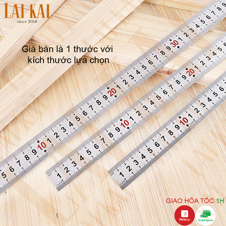 Thước thẳng thước lá các cỡ