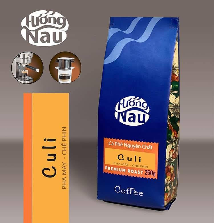 [HCM]1KG CÀ PHÊ CULI VŨ HƯƠNG NÂU RANG MỘC KHÔNG TẨM ƯỚP KHÔNG CHẤT BẢO QUẢN PHA PHIN PHA MÁY 100% ROBUSTA CULI CÀ PHÊ HẠT NGUYÊN CHẤT
