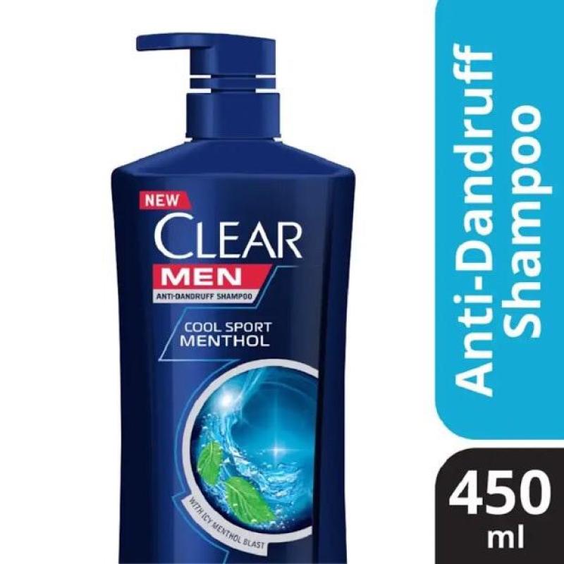 Dầu gội Thái Lan Clear Men cool sport method bạc hà 450ml