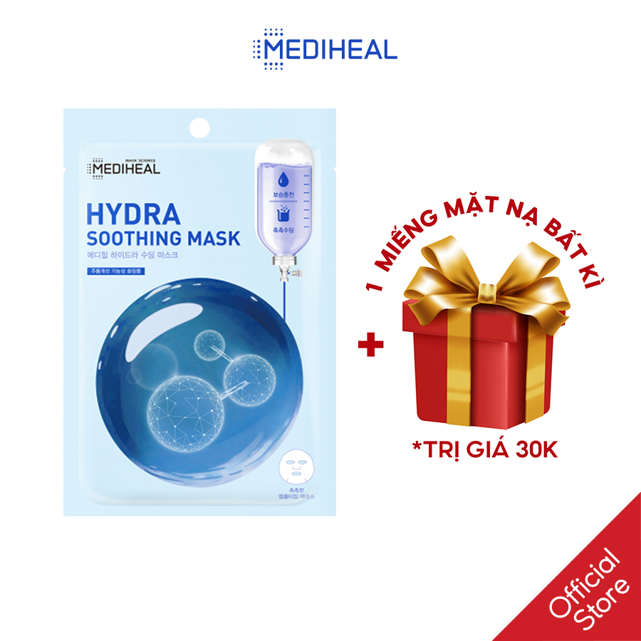 Mặt Nạ Cấp Ẩm Hàng Ngày Mediheal Hydra Soothing Mask 20ml [K72]