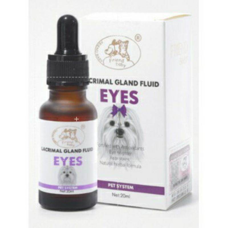 Siro ngăn ngừa chảy nước mắt chó mèo - 20ml