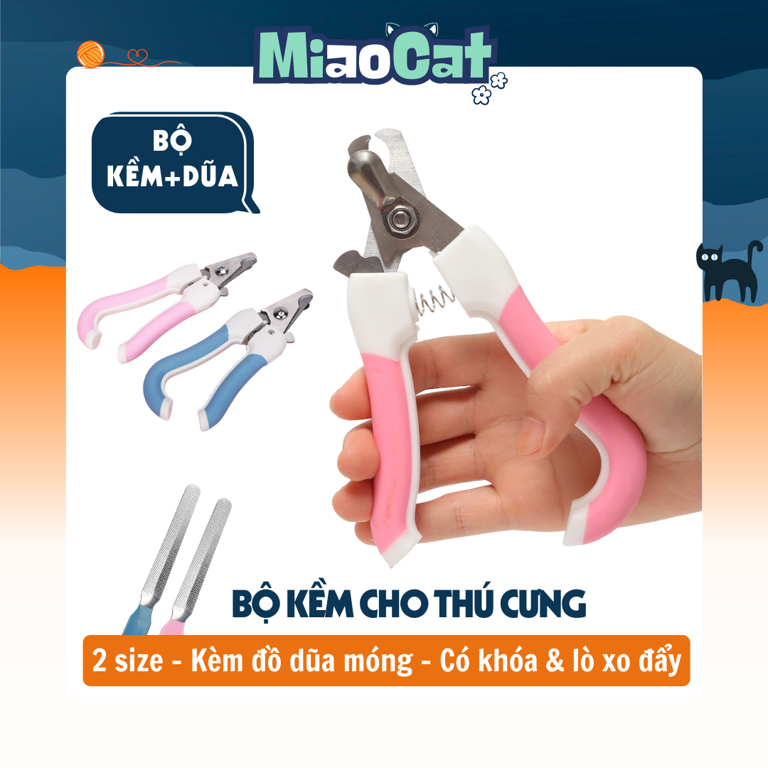 Kềm cắt & dũa móng cho thú cưng có size lớn k0933 miaocat