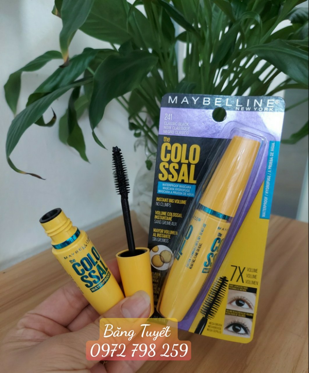 Mascara Maybelline The Colossal 241 Chuẩn Hàng MỸ