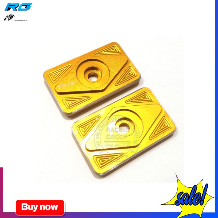 Bộ pas tăng sên xe Exciter 150-Màu vàng