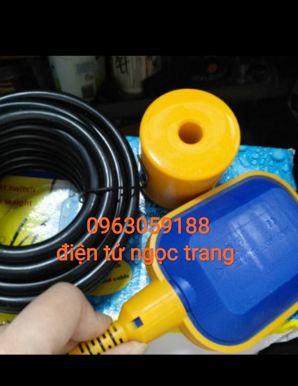 Phao điện bơm nước chống cạn chống tràn dài 2m