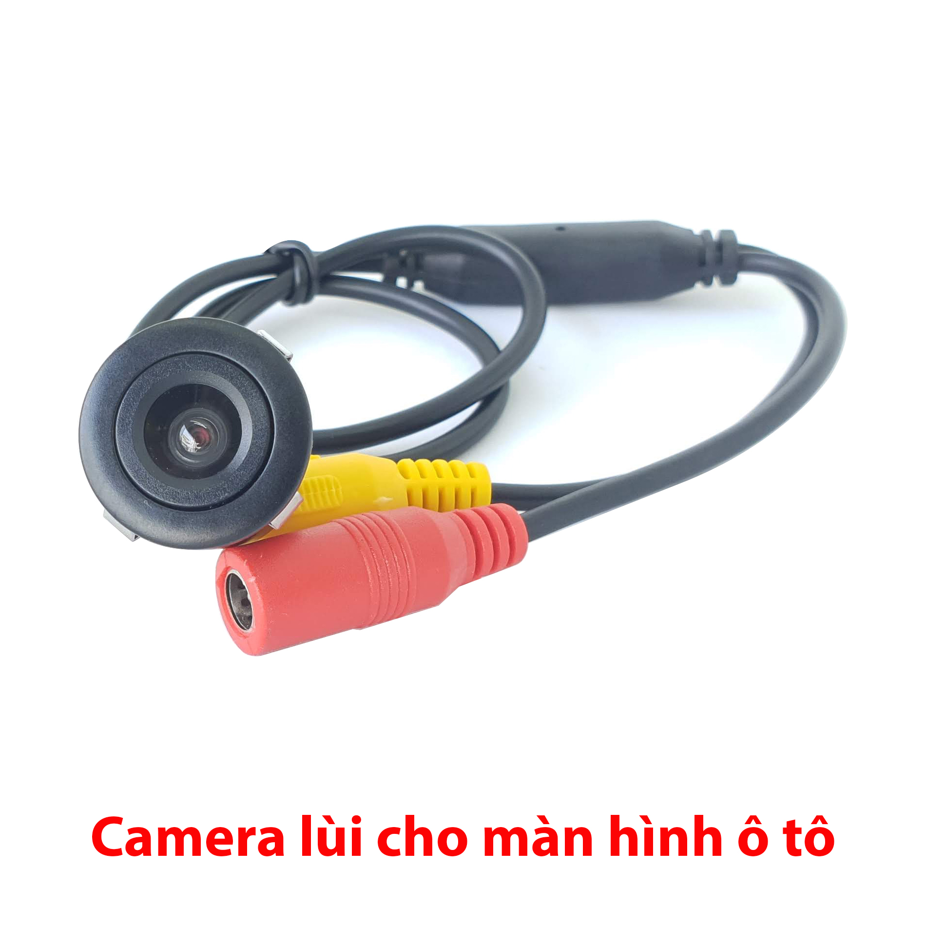Camera lùi ô tô, độ phân giải cao, dùng cho màn hình DVD, Android, chân cắm AV, điện 12V