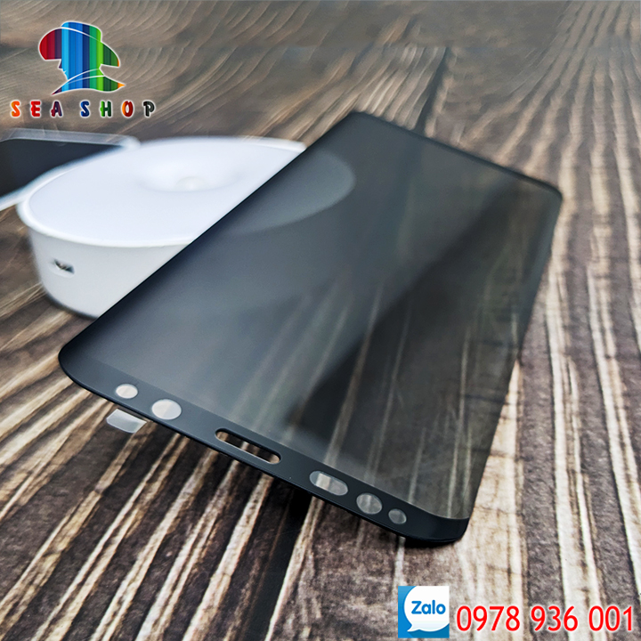 Kính chống nhìn trộm Samsung Galaxy S8 Plus - S9 Plus full màn hình 9D / Kính cường lực Samsung S8 Plus, S9 Plus tràn màn hình - chống nhìn trộm - Seashop