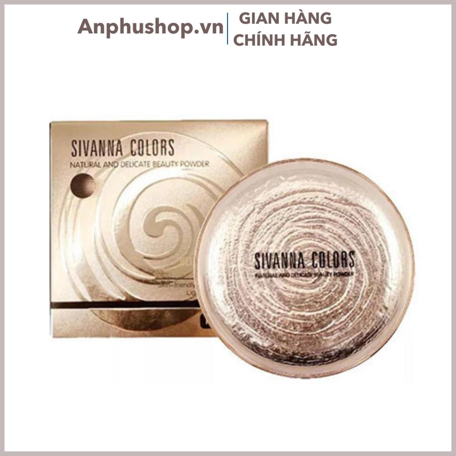 Phấn phủ kiềm dầu Sivanna Colors Thái Lan chính hãng