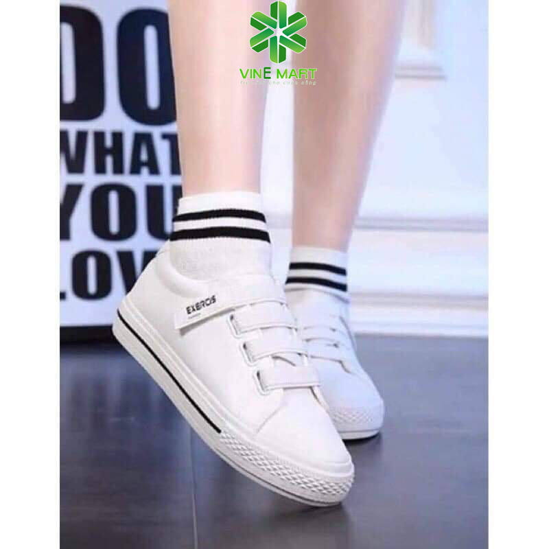 Set 10 đôi tất nữ cổ ngắn hàn quốc kẻ sọc unisex - vớ nữ cổ ngắn kẻ sọc vintage hàn quốc - vine81