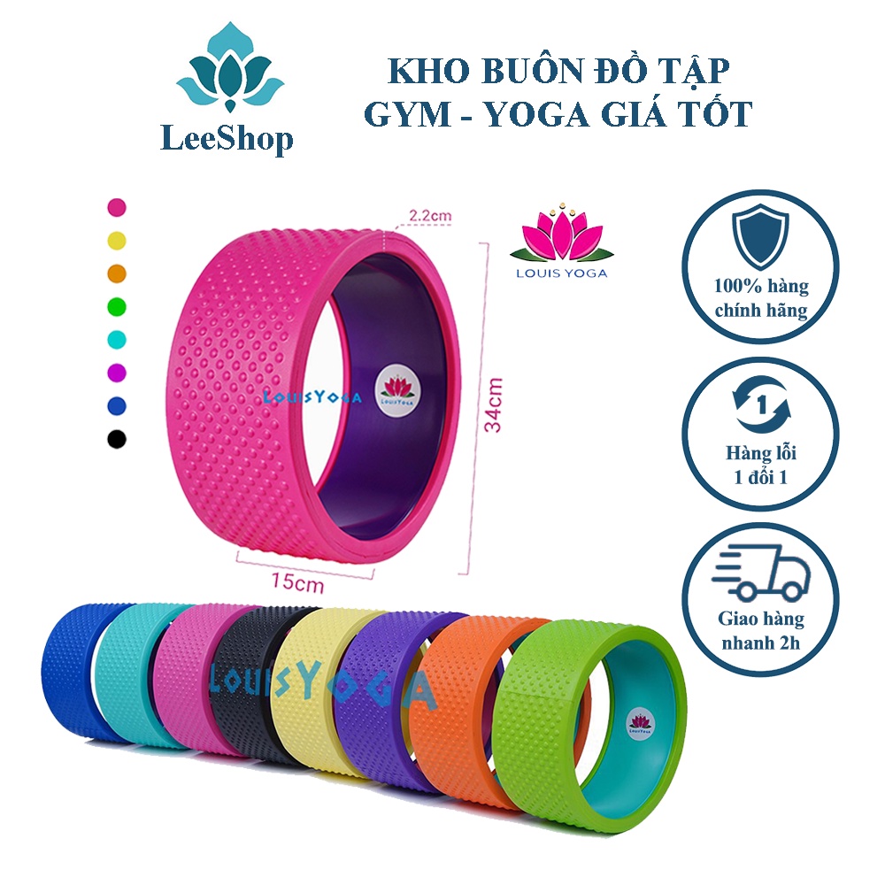 Vòng gai tập Yoga cao cấp nhiều màu - Vòng tập yoga thể thao thể hình cao cấp