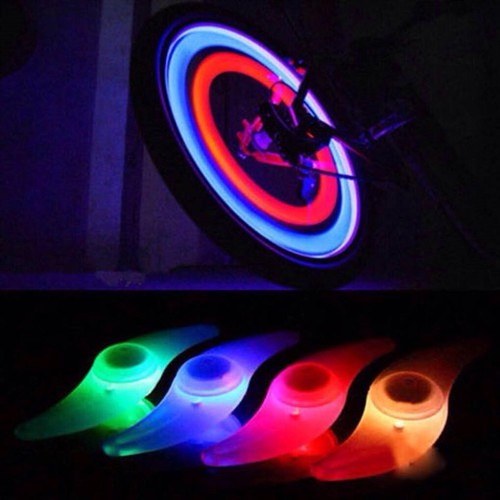 Đèn Led Gắn Bánh Xe Đạp 3 Chế Độ Sáng Chống Nước Jki-1528 - Phụ Kiện Xe - Trang Trí Xe Đạp