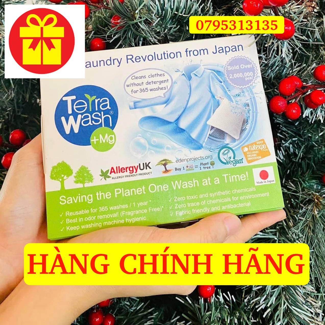 Terra wash túi giặt chính hãng thay thế nước giặt
