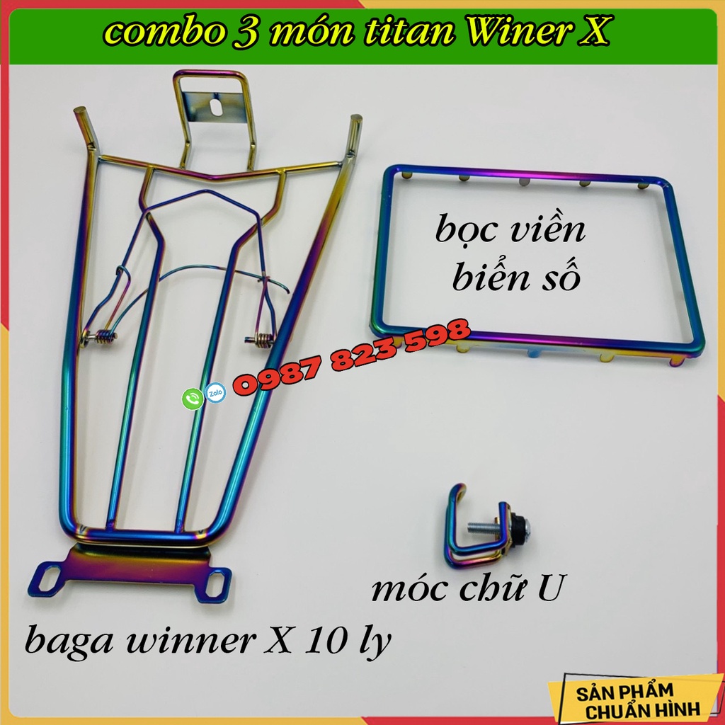 Combo 3 món titan dành cho winner x