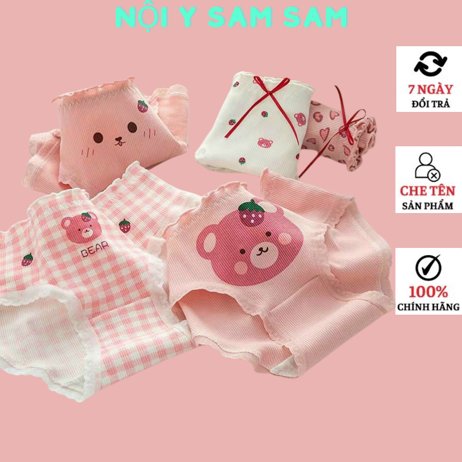 Quần lót Viền Ren Mã Q0027. Quần lót chất liệu cotton dệt kim , đáy lót kháng khuẩn thấm hút mồ hôi.