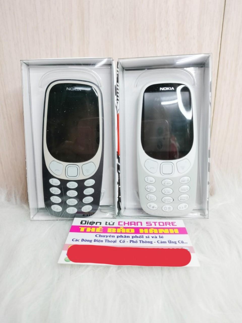Điện thoại phổ thông nokia 3310 hàng loại 1 xịn zin fullbox 2 sim giá rẻ