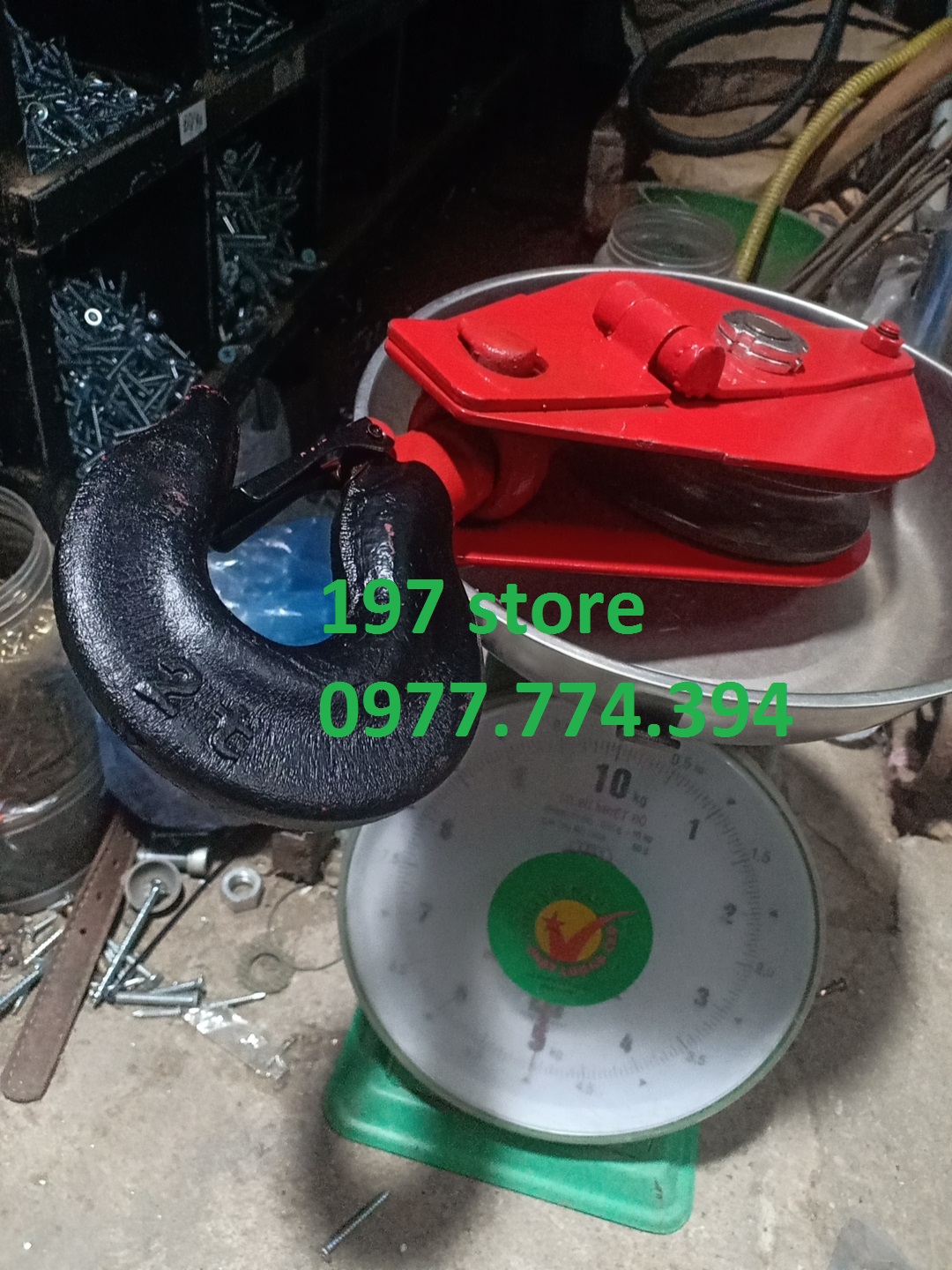 Ròng rọc tời buly chịu tải 2 tấn hàng cao cấp thiết kế mới