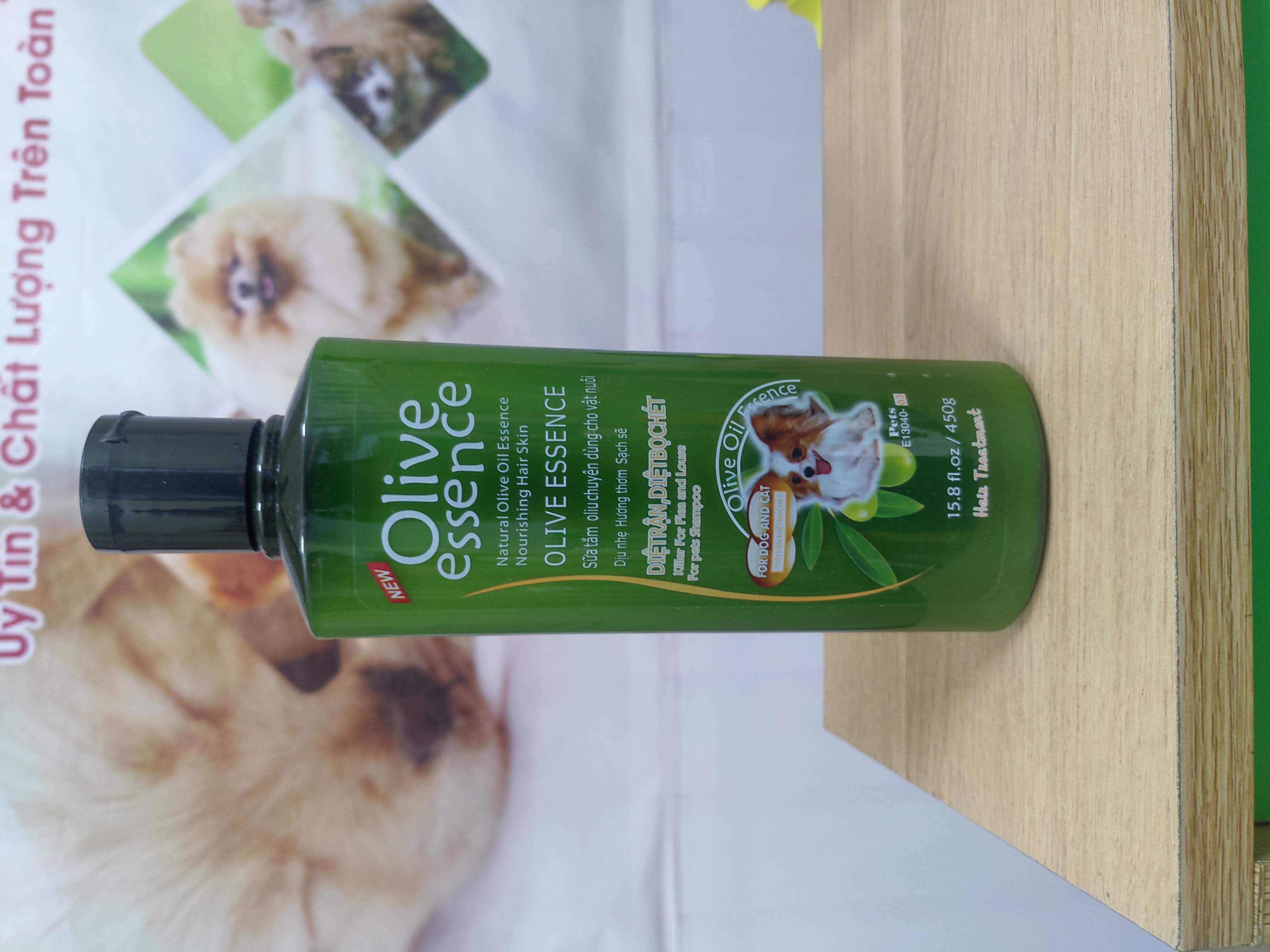 Sữa tắm Oliver trị ve rận cho chó 450ml