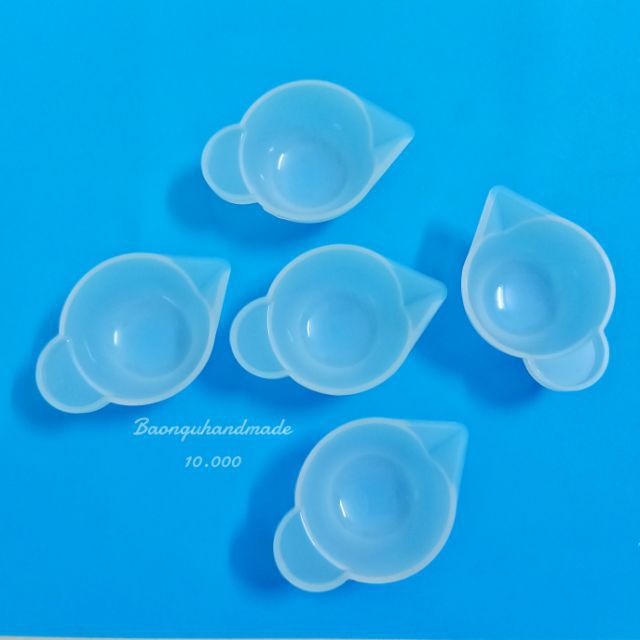 Chén nhựa silicone dẻo đổ keo resin