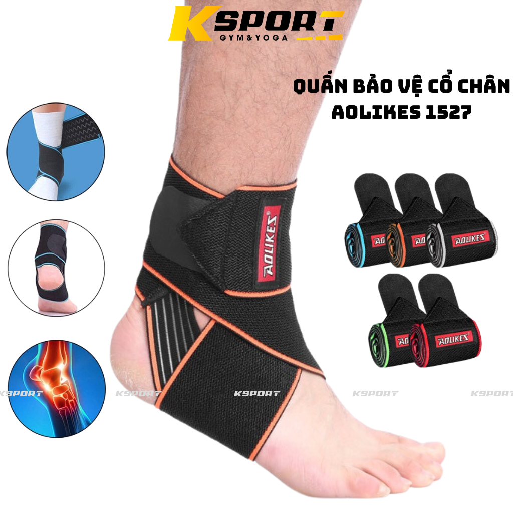 Bảo Vệ Cổ Chân , Băng Cuốn Mắt Cá Cổ Chân Aolikes