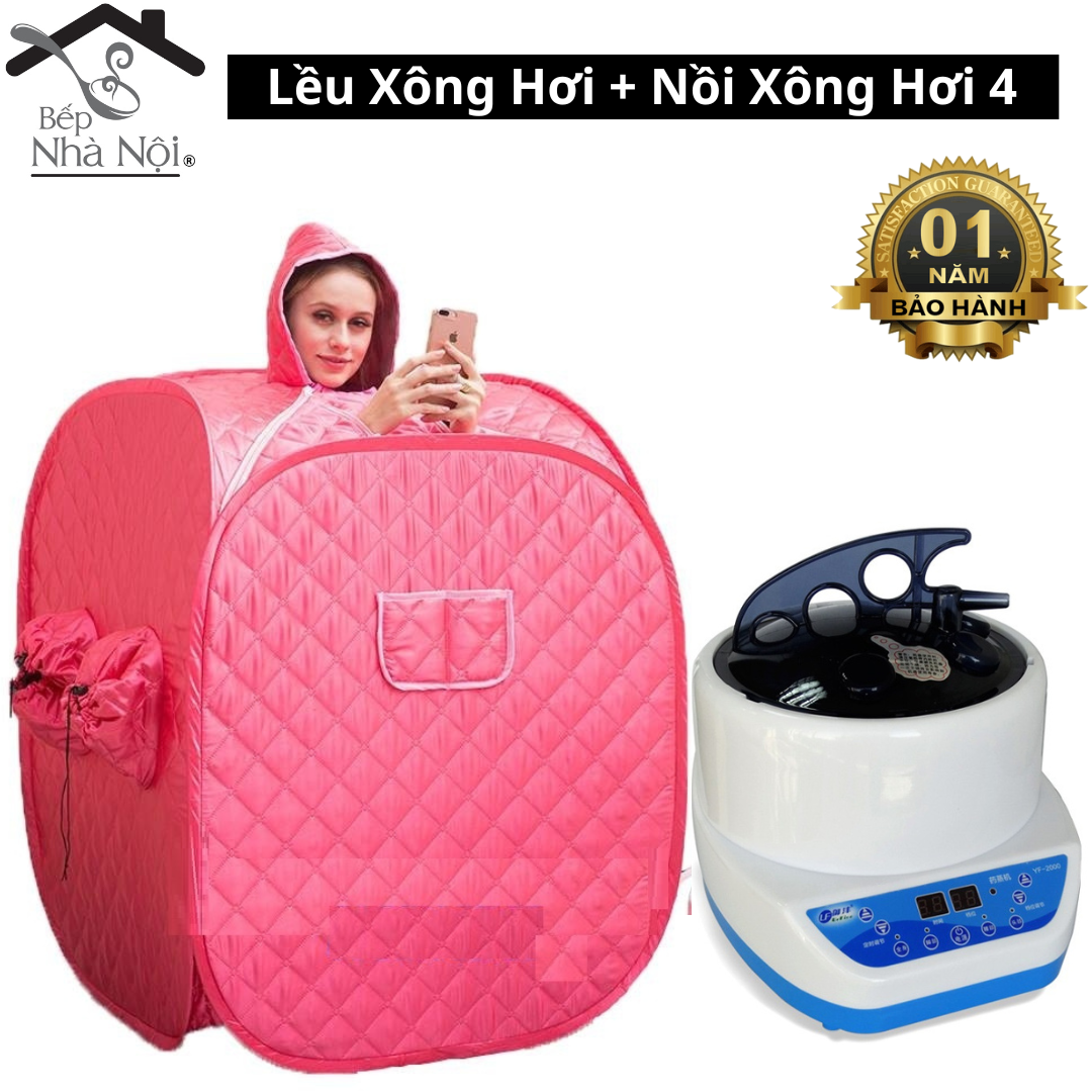 Lều xông hơi +nồi xông hơi nhật bản - 4 lít + lều xông hơi tự bung lều xông hơi tại nhà kèm nồi hơi cao cấp. bảo hành 12 tháng