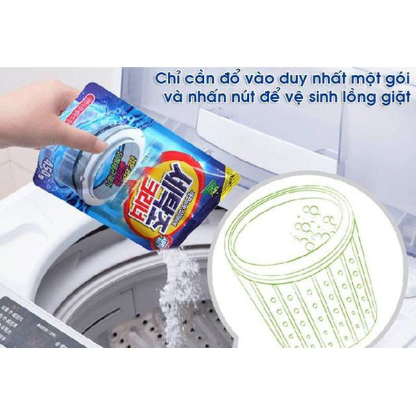 Tẩy vệ sinh lồng giặt tik tak hàn quốc 450g