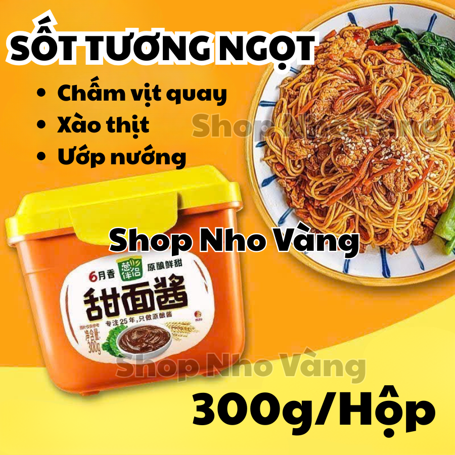 Sốt tương ngọt Trung Quốc 300g – Chấm vịt quay, xào thịt, ướp nướng chuẩn vị