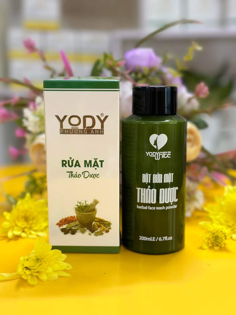 BỘT RỬA MẶT YODY WHITE PHƯƠNG ANH