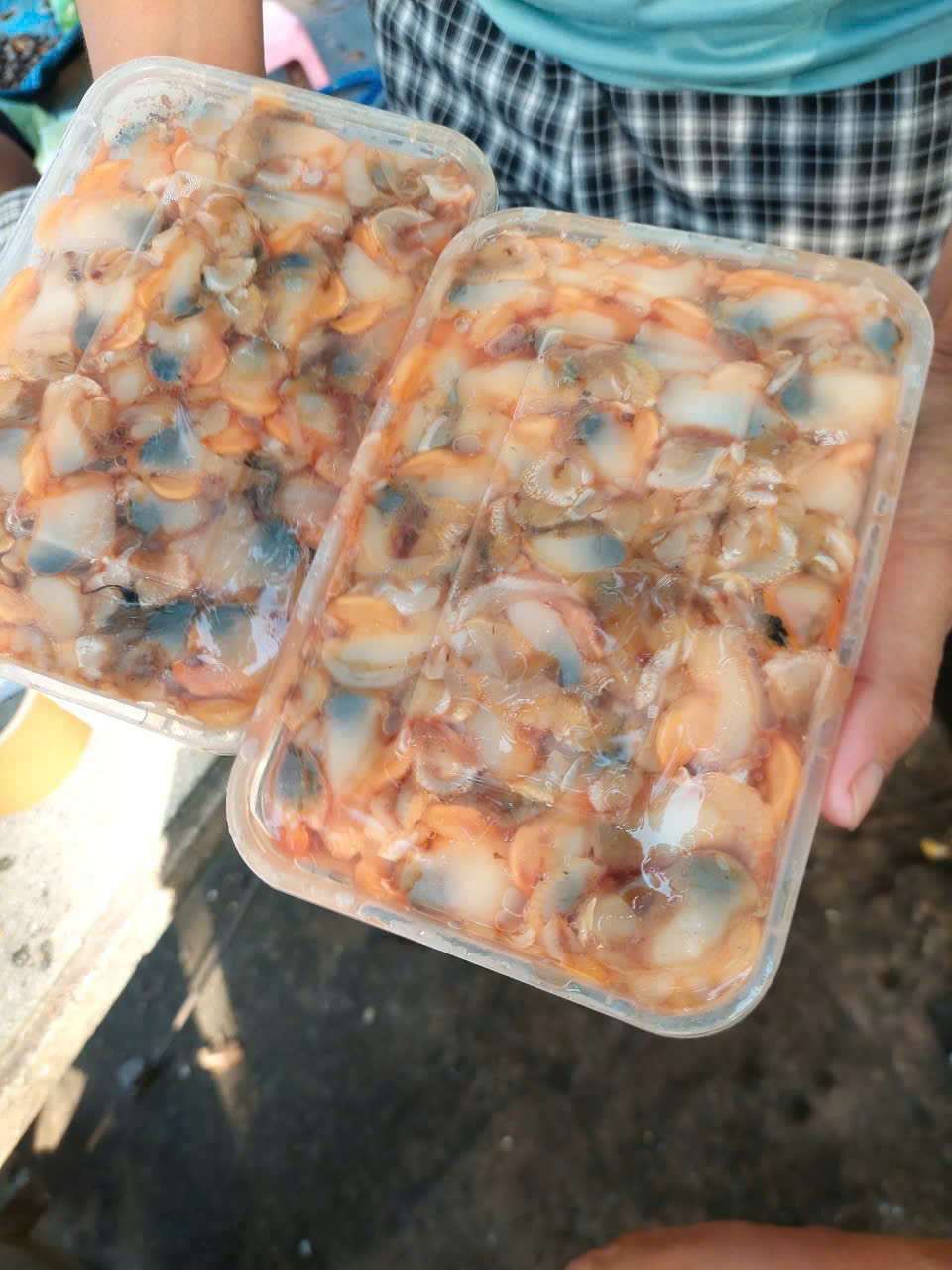 Fresh Frozen Long Shellfish Intestines, 500g Box (Express Delivery Within 2 Hours in Ho Chi Minh City)