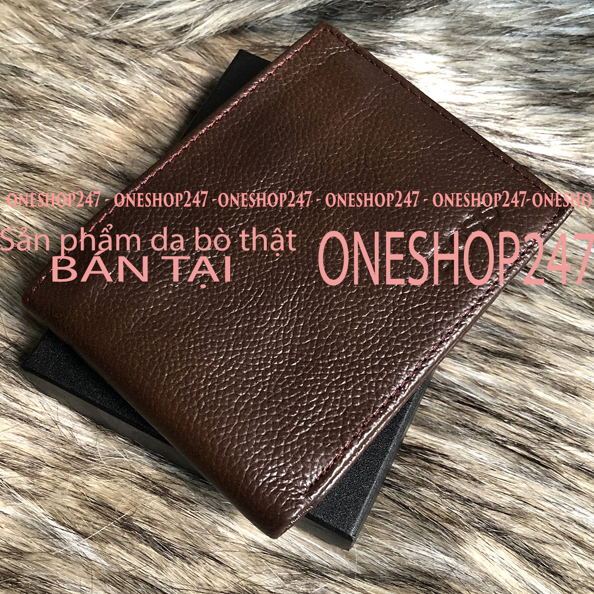 Bóp nam, bop da bò Thật 100% Ví nam DA BÒ bền đẹp VÍ DA BÒ