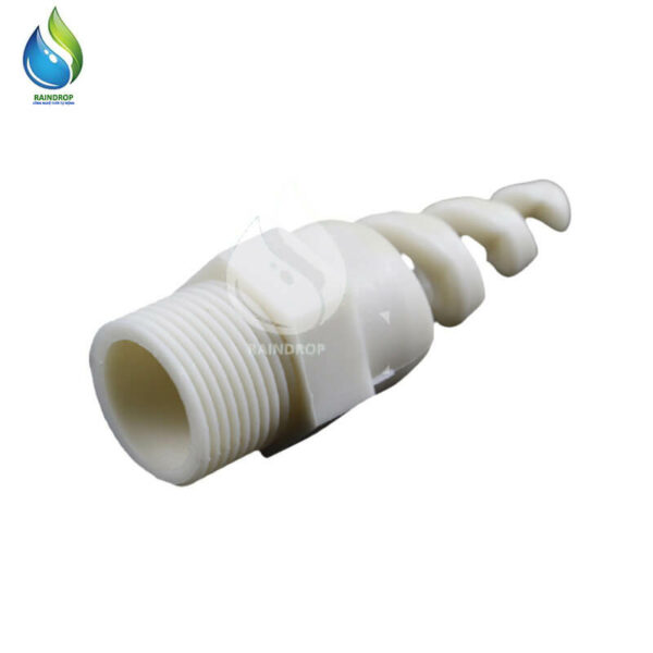 Đầu phun xoắn ốc 21mm nhựa