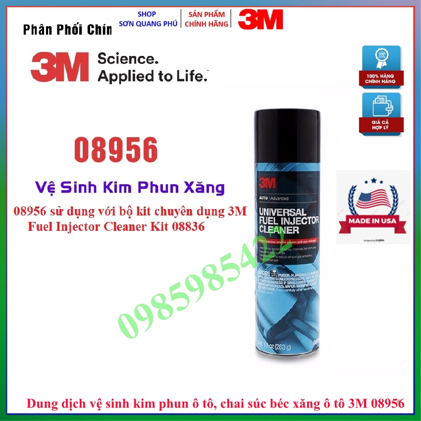 DUNG DỊCH VỆ SINH KIM XĂNG 08956- SẢN PHẨM DÙNG CHO BỘ KIT (MÁY) SÚC BÉC KIM XĂNG  SONQUANGPHU8856