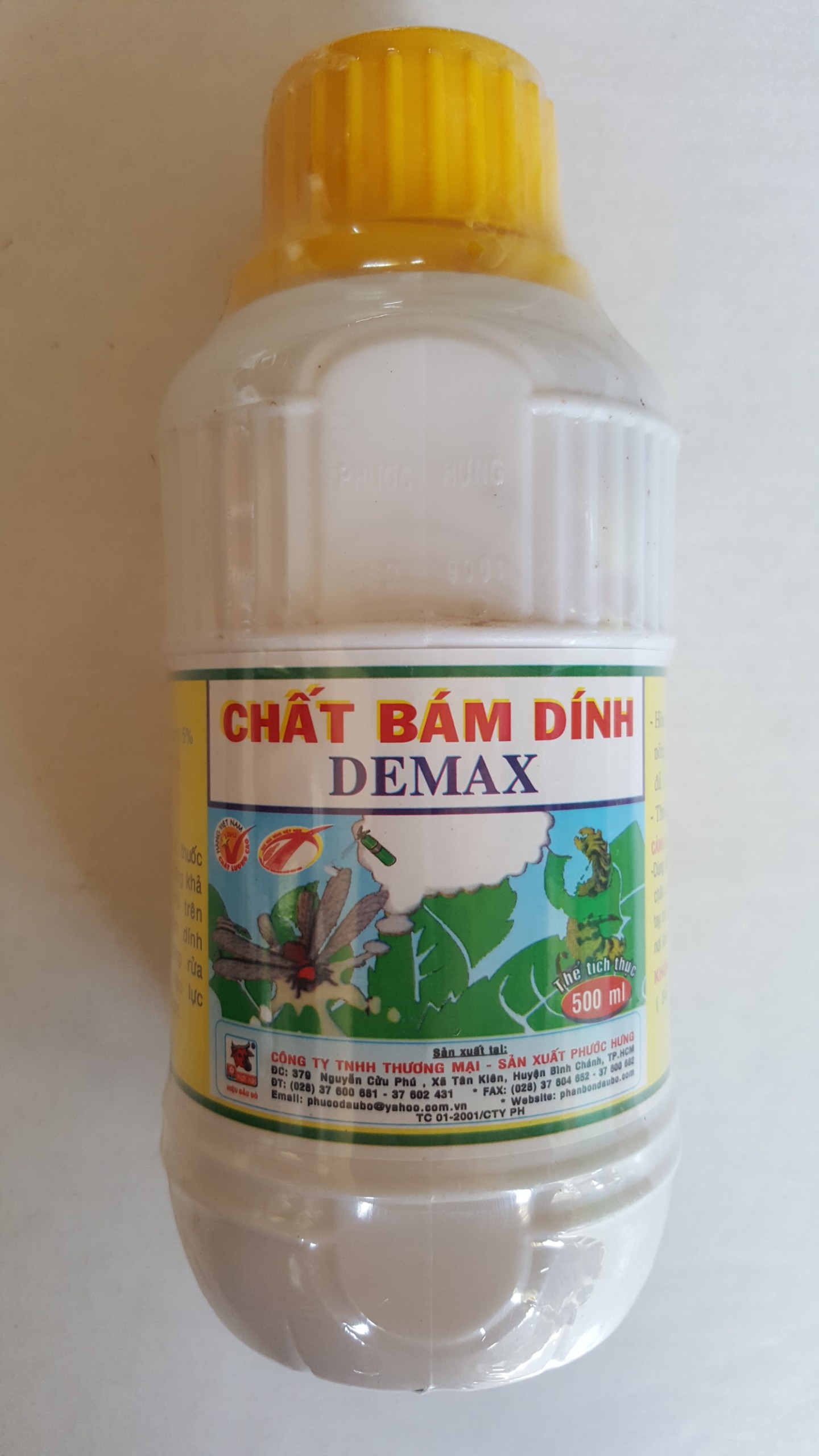 Chất bám dính dùng cho cây trồng DEMAX - Chai 500ml