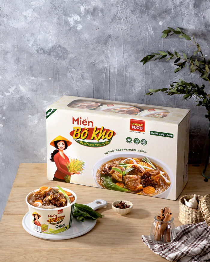 Miến Bò Kho Đặc Sản Ăn Liền - Vietnamese beef stew vermicelli