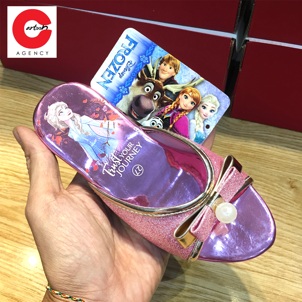 Guốc Elsa cho bé gái đáng yêu dễ thương chính hãng Cartoon Agency Thái Lan, 100% Series7 nhập khẩu trực tiếp từ Cartoon Agency ThaiLand