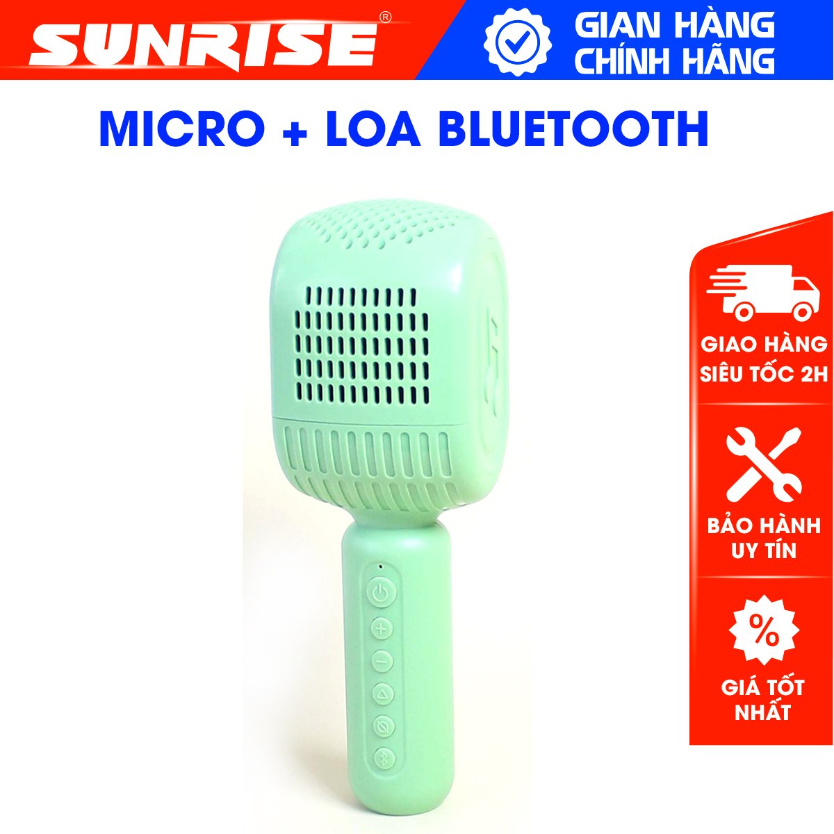 Micro karaoke blutooth KTV ZA-600, Mic mini không dây tích hợp loa hát karaoke hay