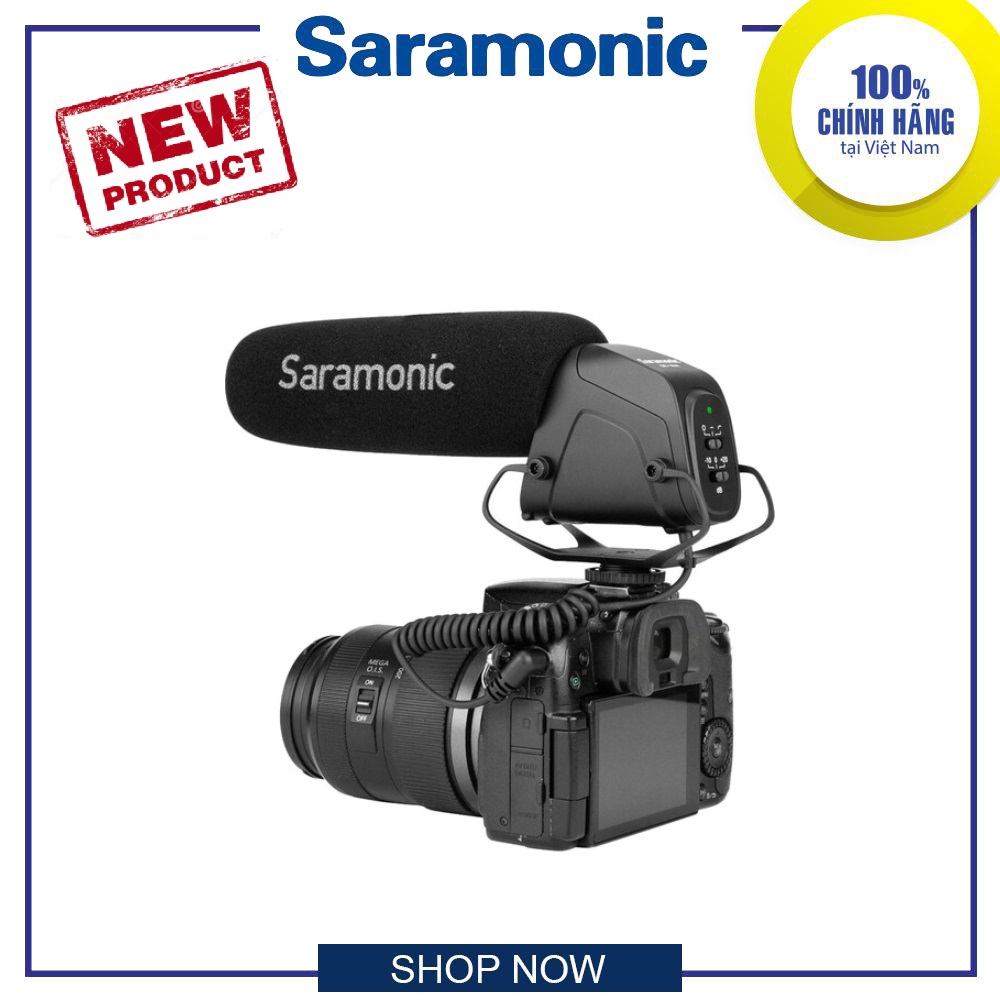 Micro Shotgun dùng cho Máy ảnh - Saramonic SR-VM4
