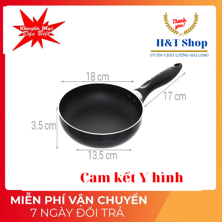 Chảo chống dính sâu lòng 18cm