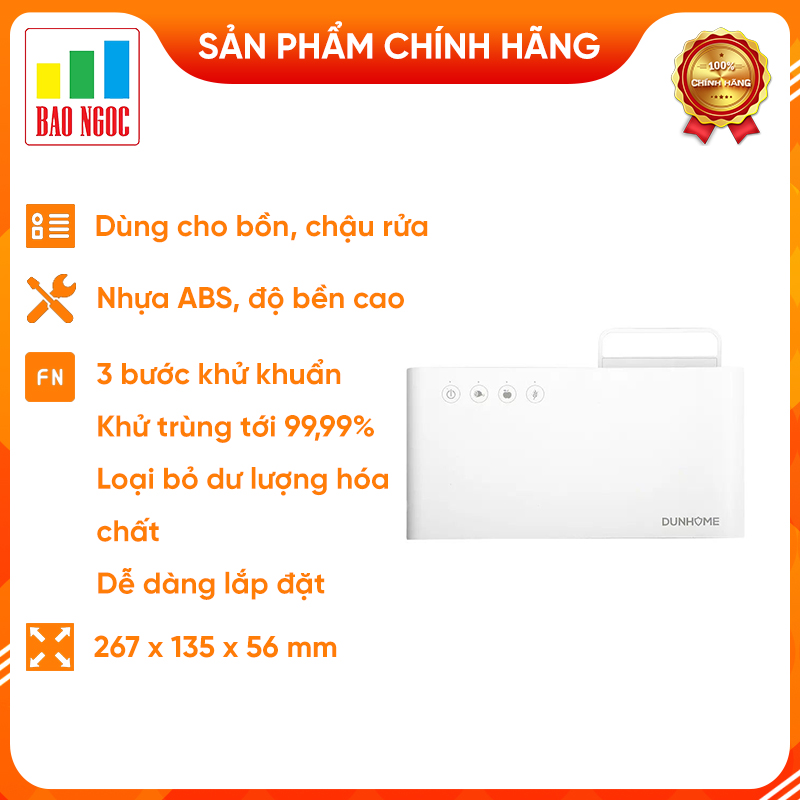 Máy khử trùng thực phẩm Xiaomi Dunhome DH-002