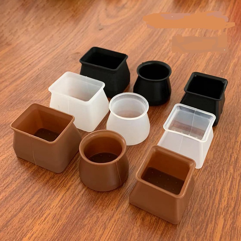 [Bộ 8] Nút bọc chân bàn ghế bằng silicon dày
