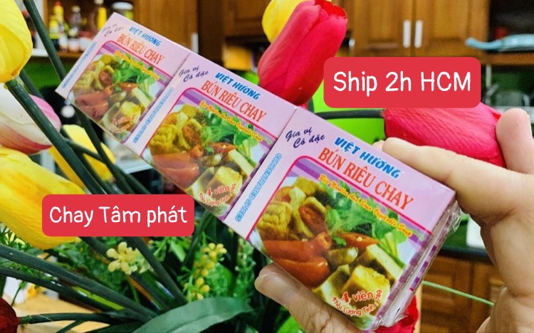 LỐC 6 VIÊN BÚN RIÊU CHAY/ Chay Tâm Phát