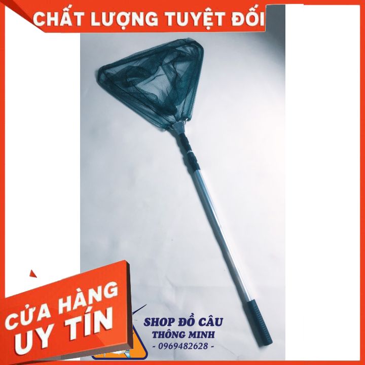 Vợt Cá Cán Nhôm Siêu Bền Đẹp, vot ca sieu ben dep
