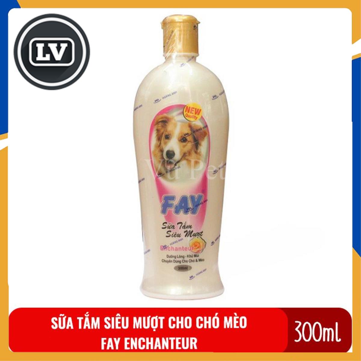 Sữa tắm siêu mượt cho chó mèo Fay En-Rosely 300ml