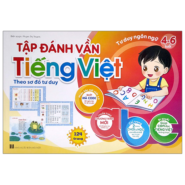 Fahasa - tư duy ngôn ngữ - tập đánh vầng tiếng việt qua sơ đồ tư duy