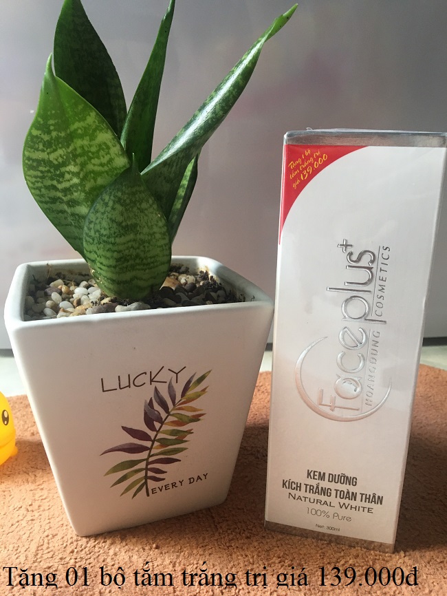 Kem dưỡng kích trắng da toàn thân FACE PLUS + 300ml