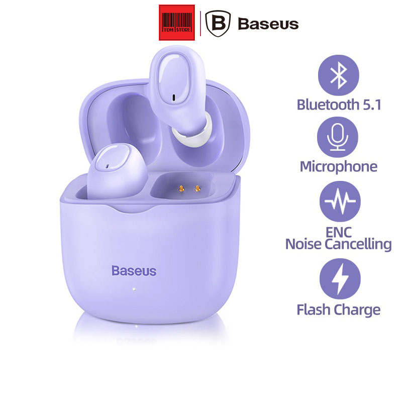 Tai nghe Bluetooth Baseus W12 True Wireless Earbuds